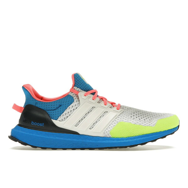 adidas アディダス メンズ スニーカー  【adidas Ultra Boost 1.0 NERF】  大いさ US_9.5(27.5珊) Chalk White/Chalk White/Solar Yellow スニーカー-メンズ靴-靴