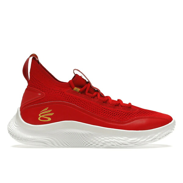 Under Armour アンダーアーマー メンズ スニーカー  【Under Armour Curry Flow 8 Chinese New Year】  大いさ US_11.5(29.5糎) Red/Gold/White スニーカー-靴