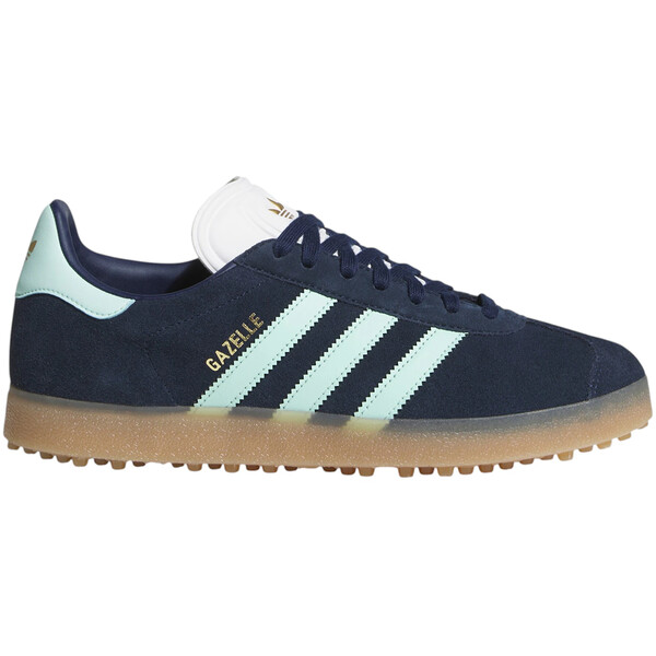 adidas アディダス メンズ スニーカー  【adidas Gazelle Spikeless Golf Night Indigo Clear Mint】  大いさ US_6(24.0珊) Night Indigo/Clear Mint/Cloud White メンズ靴-スニーカー-靴