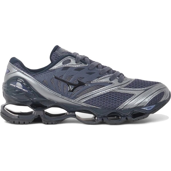 Mizuno ミズノ メンズ スニーカー  【Mizuno Wave Prophecy LS Odyssey Gray Black】  サイズ US_M_4.5 Odyssey Gray/Black/Metallic Gray