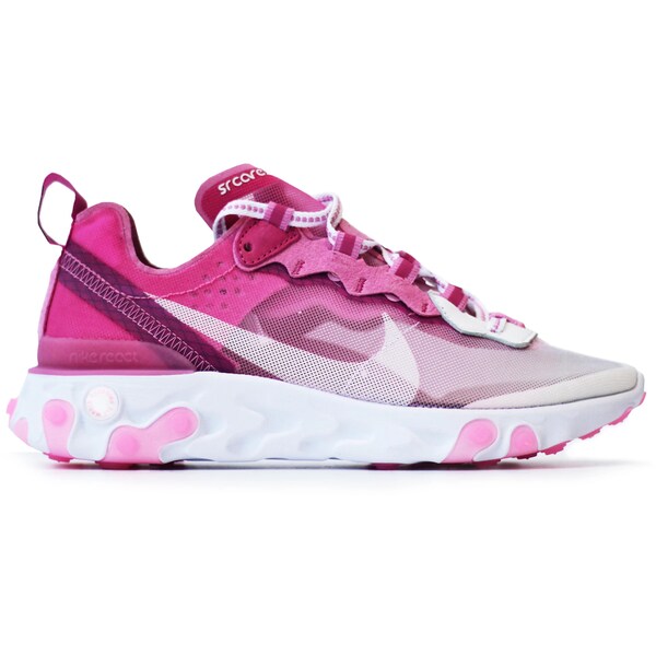 Nike ナイキ メンズ スニーカー  【Nike React Element 87 Sneakerroom Breast Cancer Awareness White】  大きさ US_11.5(29.5糎) White/Pink