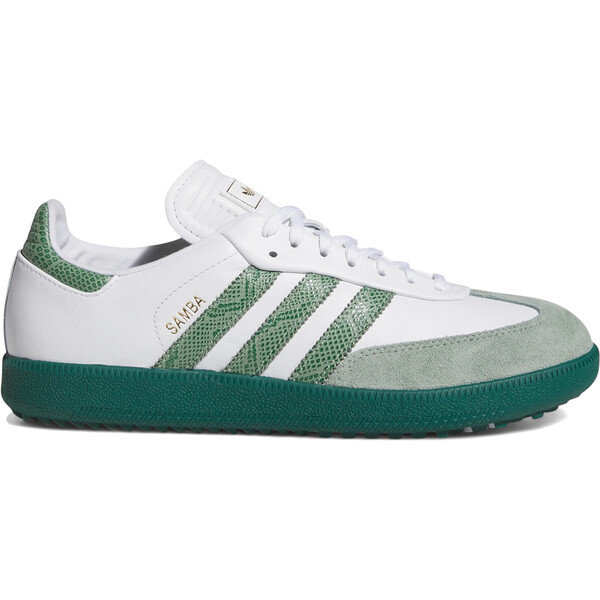 adidas アディダス メンズ スニーカー  【adidas Samba Spikeless Golf Barstool White Collegiate Green】  サイズ US_11(29.0cm) Cloud White/Collegiate Green/Silver Green