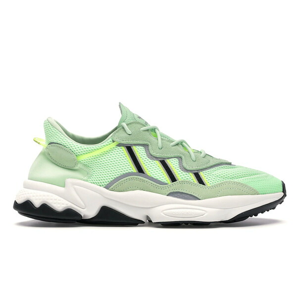 adidas アディダス メンズ スニーカー  【adidas Ozweego Glow Green】  大きさ US_8.5(26.5糎) Glow Green/Core Black/Solar Yellow