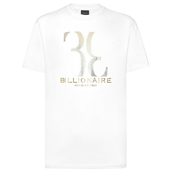 ビリオネア メンズ Tシャツ トップス Logo-print t-shirt White｜asty 52,080円