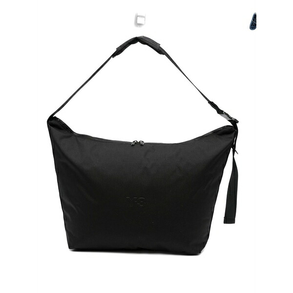 ワイスロバート・エドワード・リー メンズ トートバッグ 御徒面子 Logo-detail tote bag Black