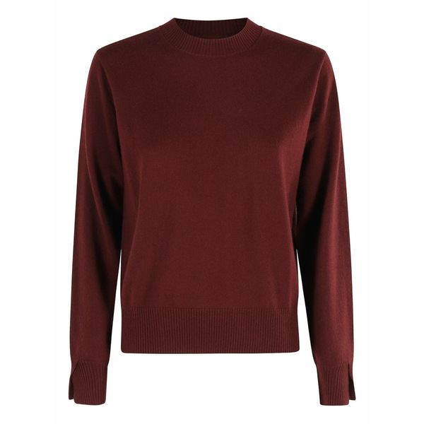 セブンティ レディース ニット\u0026セーター アウター Crew-neck long-sleeves sweater Red