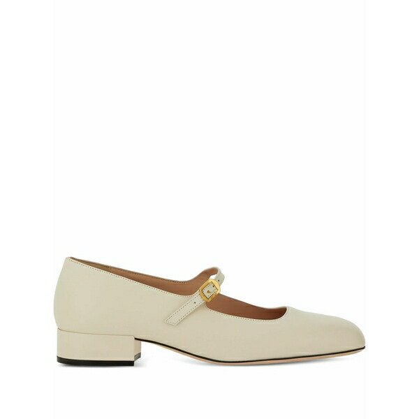 バリー レディース パンプス シューズ 30粍 buckle-strap leather pumps Neutrals