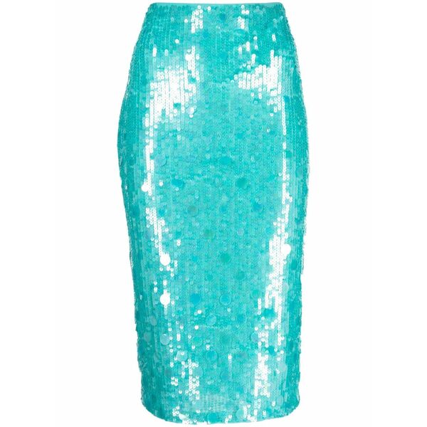 パロッシュ レディース スカート ボトムス Sequin-embellished pencil skirt Blue｜asty 56,880円