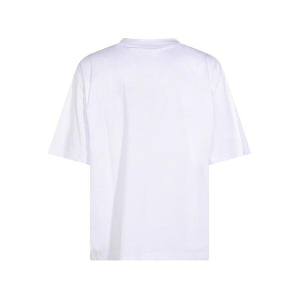 マルニ メンズ ポロシャツ トップス Logo t-shirt White|asty