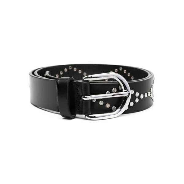 イザ呼びりん マラン レディース 三尺帯 付属物 Liliana leather belt Black