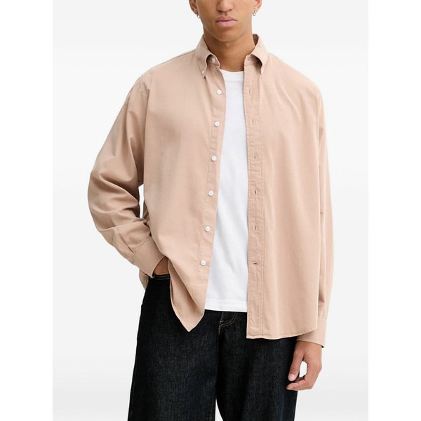 フィリッパコー メンズ シャツ トップス Buttoned shirt Neutrals｜asty