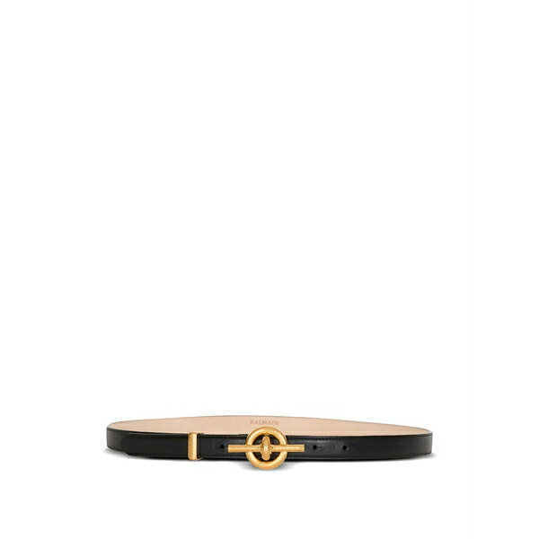バルマン レディース 三尺帯 付属物 T-赤ちょうちん belt Black