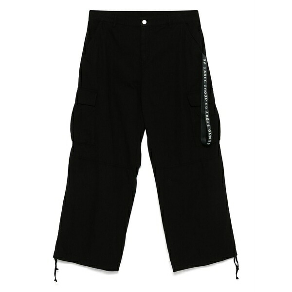 フォーティーフォー・レーベル・グループ メンズ カジュアルパンツ ボトムス Lizard cargo pants Black｜asty