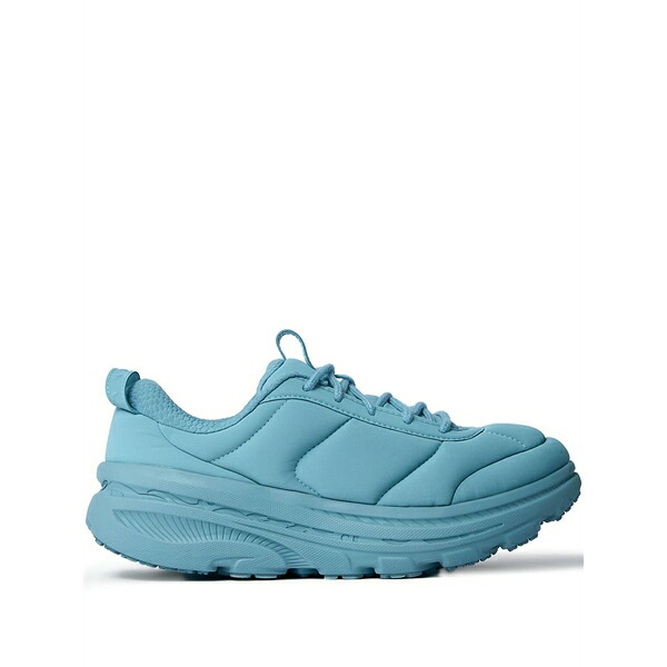 ホカオネオネ メンズ スニーカー シューズ Bondi padded lace-up sneakers Blue