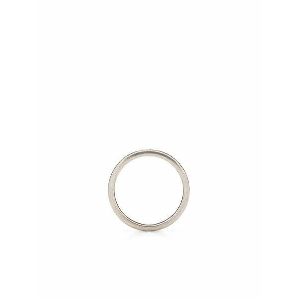 マルタンマルジェラ メンズ ピアス・イヤリング 添え物 Engraved number single earring Silver