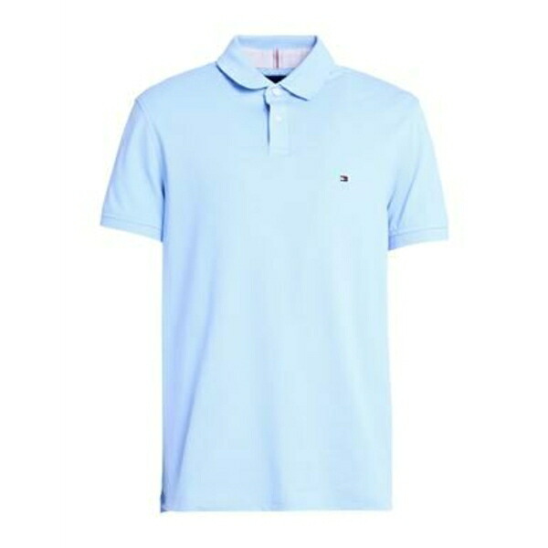 【送料無料】 トミー ヒルフィガー メンズ Tシャツ トップス Polo shirts Azure