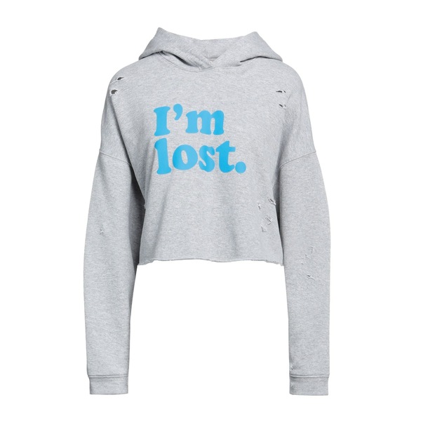 【送料無料】 アニエバイ レディース パーカー・スウェットシャツ アウター Sweatshirts Grey
