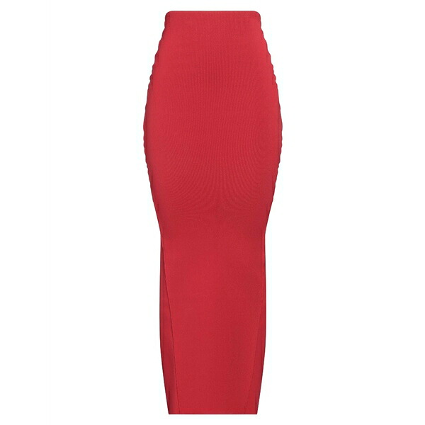 【送料無料】 リックオウエンス レディース スカート ボトムス Maxi skirts Red|asty