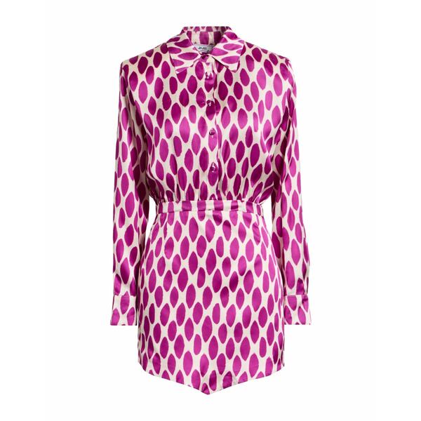 【送料無料】 ジジル レディース ワンピース トップス Mini dresses Purple