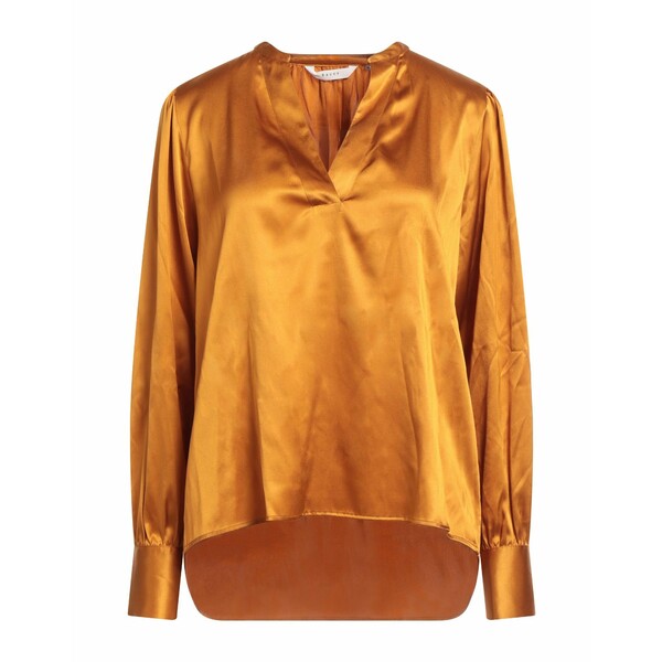 【送料無料】 ザカス レディース Tシャツ トップス Tops Brown
