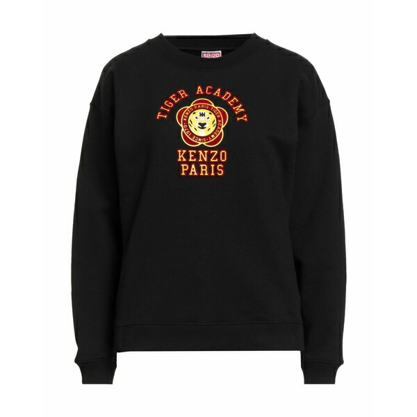 【貨物輸送無料】 ケンゾー レディース パーカー・スウェットシャツ アウター Sweatshirts Black
