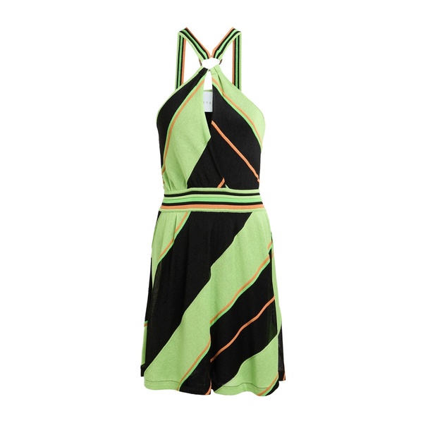 【送料無料】 ネネット レディース ワンピース トップス Mini dresses Green