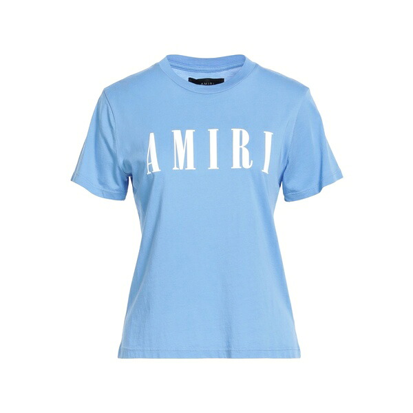 【送料無料】 アミリ レディース Tシャツ トップス T-shirts Azure|asty
