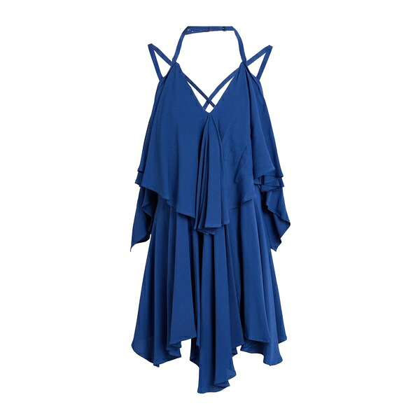 【送料無料】 ドンダップ レディース ワンピース トップス Mini dresses Blue