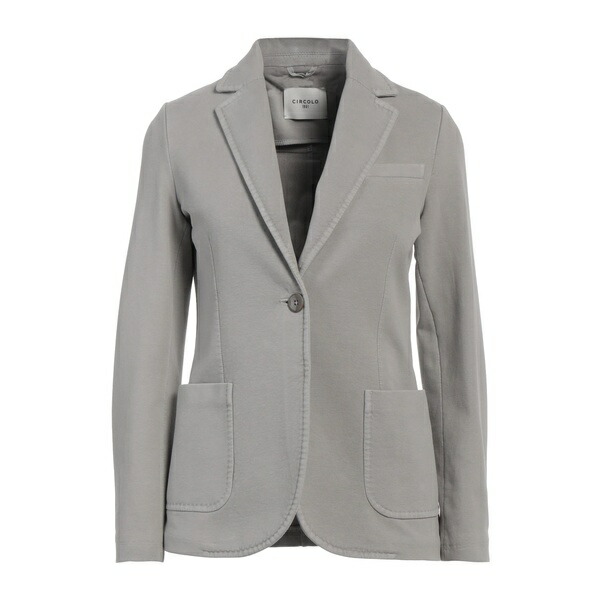【送料無料】 チルコロ1901 レディース ジャケット＆ブルゾン アウター Blazers Grey