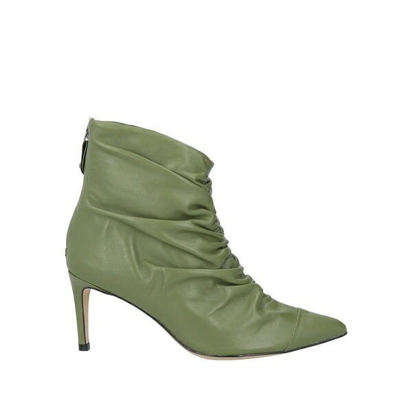 【送料無料】 ミス ユニーク レディース ブーツ シューズ Ankle boots Green