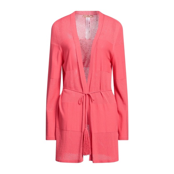 【貨物輸送無料】 ツイン仕掛ける レディース ジレー アウター Cardigans Pink
