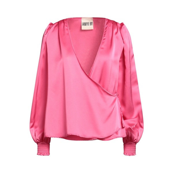 【送料無料】 アニエバイ レディース Tシャツ トップス Tops Pink