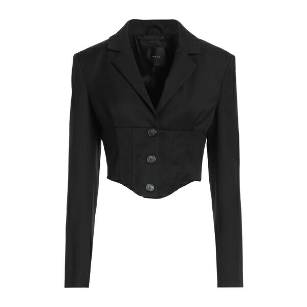 【送料無料】 ピンコ レディース ジャケット＆ブルゾン アウター Blazers Black
