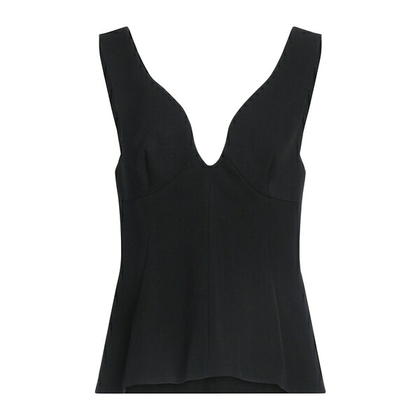【送料無料】 ジル・サンダー レディース Tシャツ トップス Tops Black｜asty