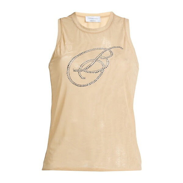 【送料無料】 ブルマリン レディース Tシャツ トップス Tops Beige