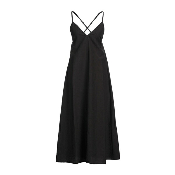 【送料無料】 デパートメントファイブ レディース ワンピース トップス Midi dresses Black