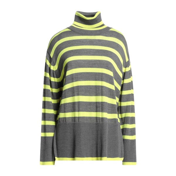 【送料無料】 ビーユー レディース ニット&セーター アウター Turtlenecks Grey