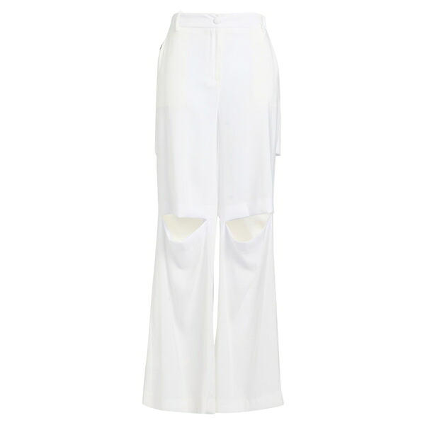 【送料無料】 ジジル レディース カジュアルパンツ ボトムス Pants White