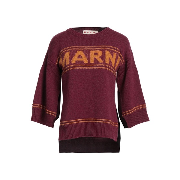 【送料無料】 マルニ レディース ニット&セーター アウター Sweaters Red|asty
