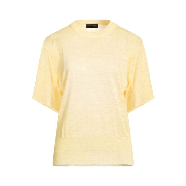 【送料無料】 ロベルトコリーナ レディース ニット&セーター アウター Sweaters Yellow