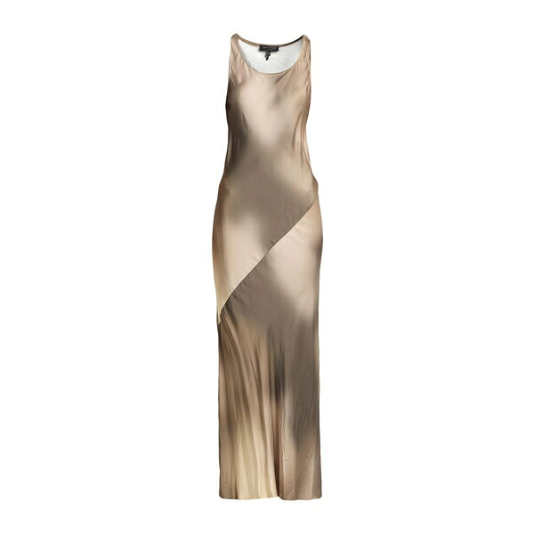 【送料無料】 ラグアンドボーン レディース ワンピース トップス Maxi dresses Green