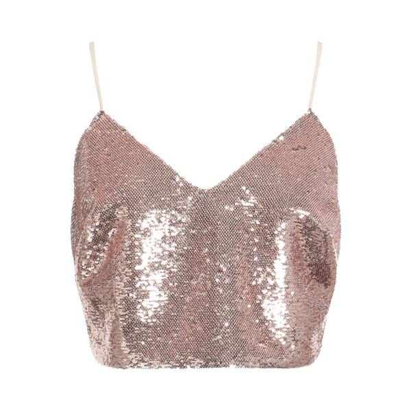 【送料無料】 バランタイン レディース Tシャツ トップス Tops Metallic