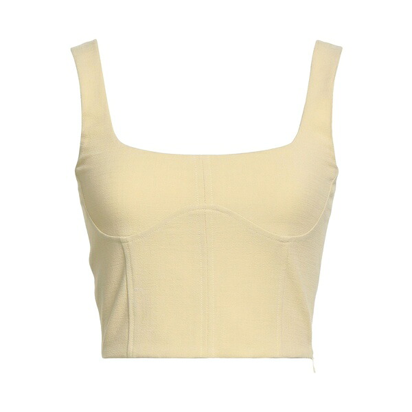 【送料無料】 ユッカ レディース Tシャツ トップス Tops Yellow｜asty