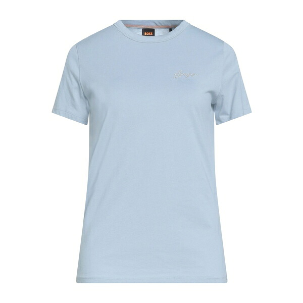 【送料無料】 ボス レディース Tシャツ トップス T-shirts Azure