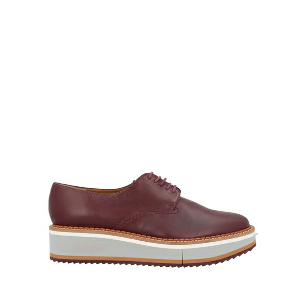 【送料無料】 クレージェリ レディース オックスフォード シューズ Lace-up shoes Red