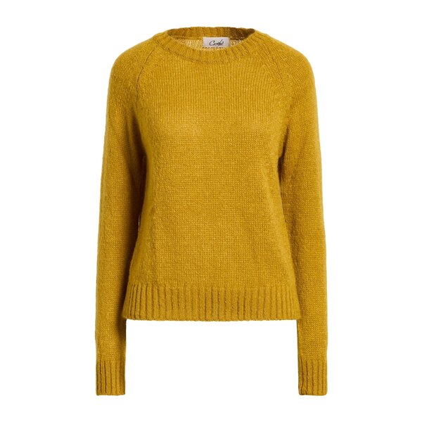 【送料無料】 クロッチ レディース ニット&セーター アウター Sweaters Yellow｜asty 18,735円