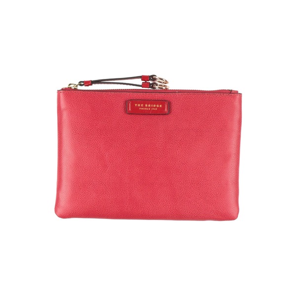 【送料無料】 ザ・ブリッジ レディース クラッチバッグ バッグ Pouches Red