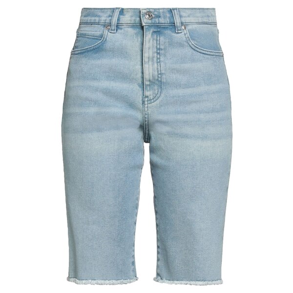 【送料無料】 ヒューゴボス レディース デニムパンツ ボトムス Denim shorts Blue