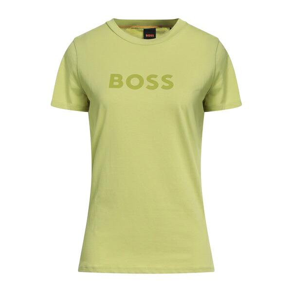 【送料無料】 ボス レディース Tシャツ トップス T-shirts Green