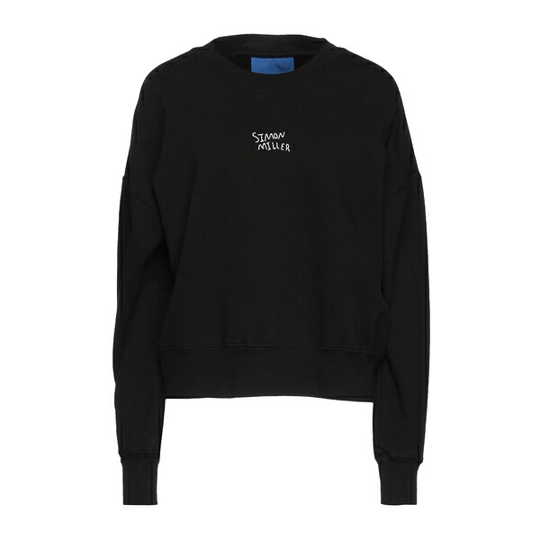 【貨物輸送無料】 サイモン鏡鑑 レディース パーカー・スウェットシャツ アウター Sweatshirts Black
